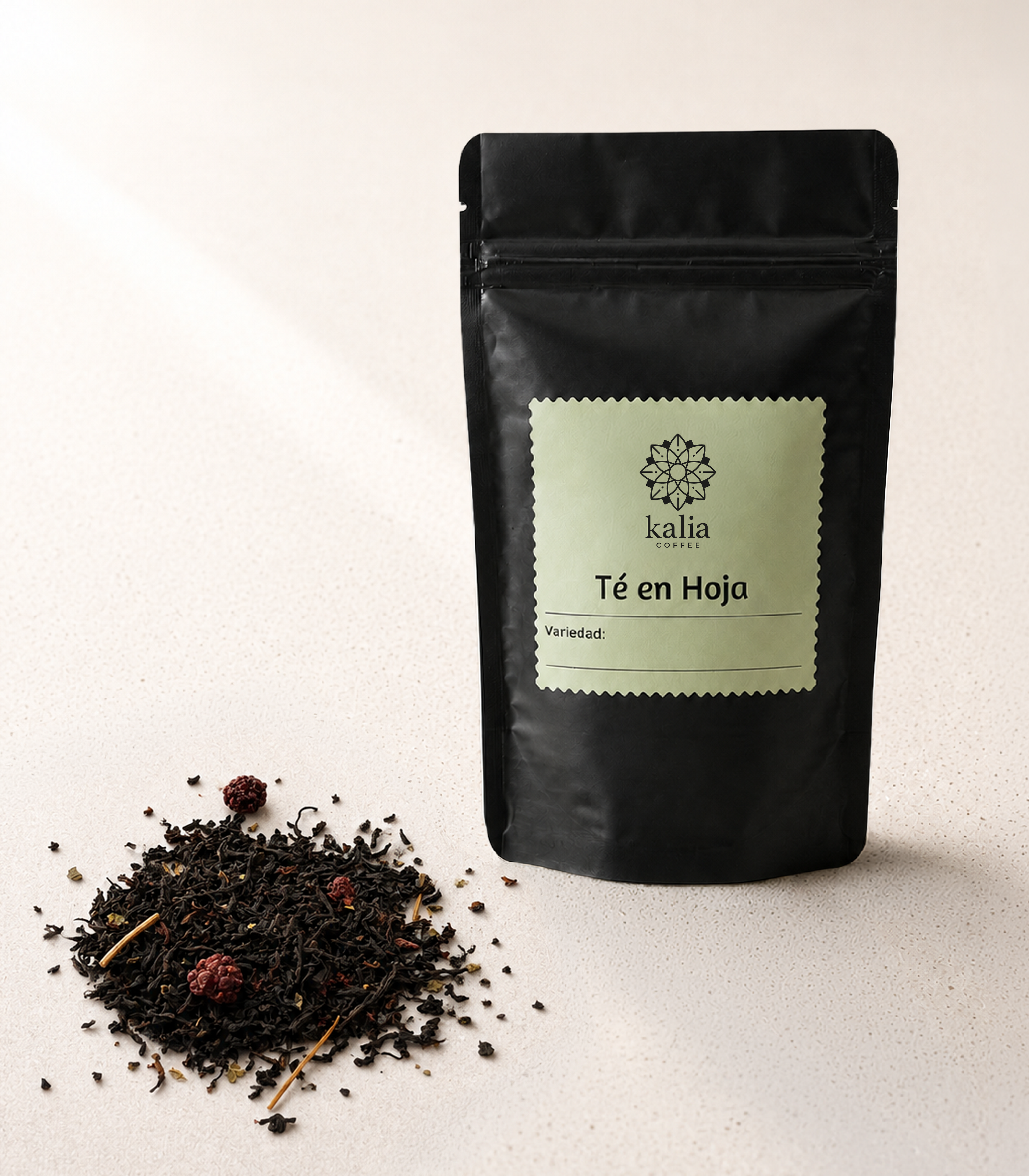 Té Negro Mora en Hoja Kalia